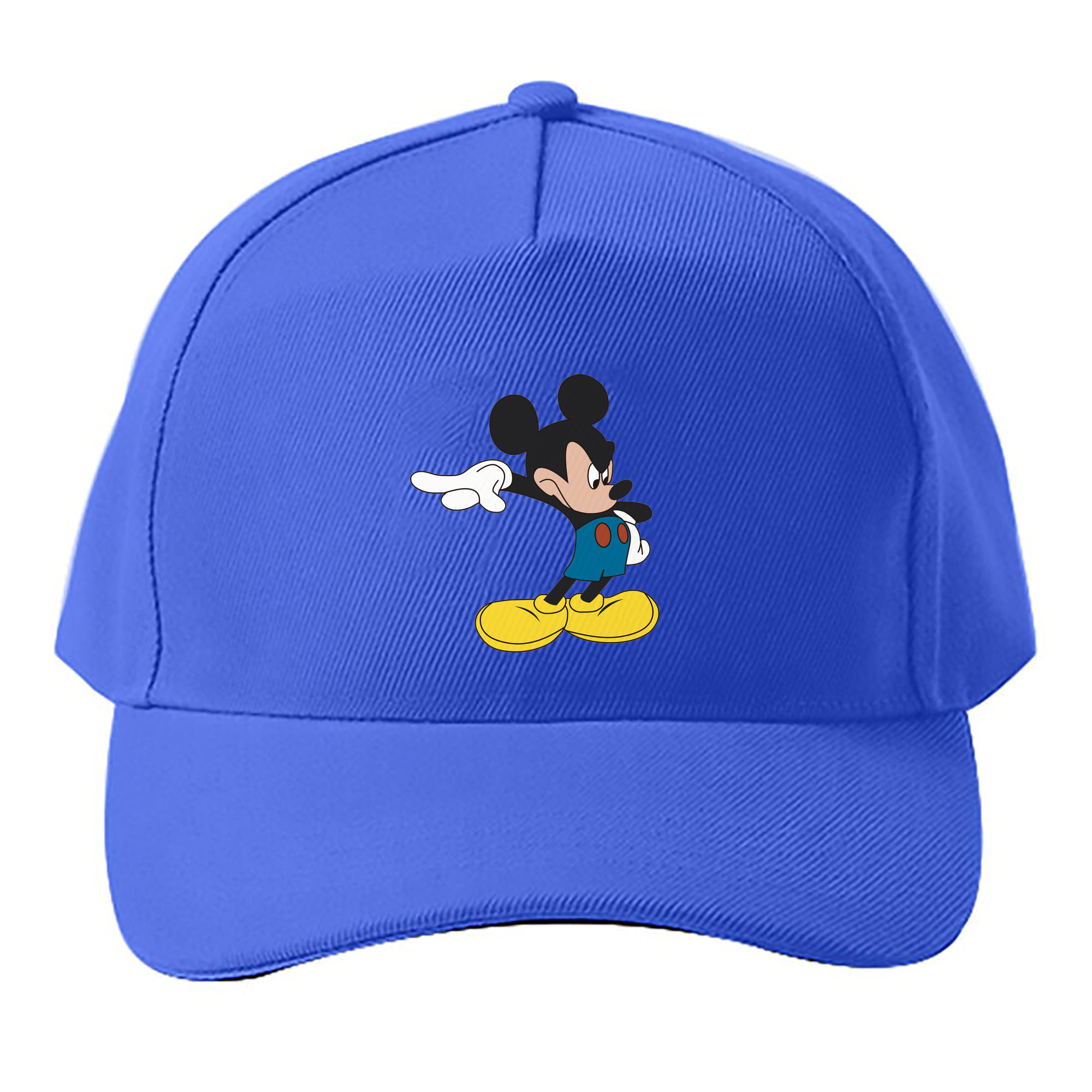 （画像用） ミッキーマウス Mickey Mouse ベースボールキャップ 綿100％ 男女兼用 帽子 スポーツ